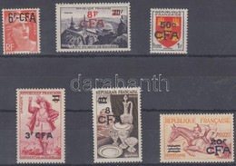 * 1951 + 1953 Forgalmi 2 Felülnyomott Sor Mi 364-369 - Otros & Sin Clasificación