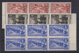 ** 1942 Besszarábia Mi 749-751 Hatostömbökben - Otros & Sin Clasificación