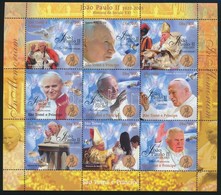 ** 2005 II. János Pál Pápa Emlékére 9 értékes Kisív - Altri & Non Classificati