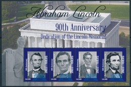 ** 2012 Abraham Lincoln Kisív Mi 5653-5656 + Blokkpár Mi 676-677 - Altri & Non Classificati