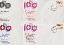 ** 1974 100 éves Az UPU Mi 439 Bélyeg + 25-ös ívdarab + MINTA + 4 Klf FDC - Altri & Non Classificati