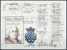 ** 1985 Johann Sebastian Bach Blokk,
Johann Sebastian Bach Block
Mi 61 - Other & Unclassified