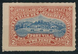 * 1897 Port Vila Magán Hajóposta Mi II - Andere & Zonder Classificatie