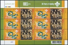 ** 2007 Európa - Cserkész Kisív Mi 856-857 - Andere & Zonder Classificatie