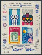 ** 1976 UPU, Olimpia, Labdarúgó Vb, VIT Sor Mi 1402-1405 Vágott Blokkformában - Andere & Zonder Classificatie