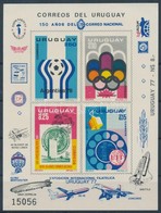 ** 1976 UPU, Olimpia, Labdarúgó Vb, VIT Sor Mi 1402-1405 Vágott Blokkformában - Otros & Sin Clasificación