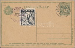 MAOE 1913 Levélzáró Címzetlen Levelezőlapon - Sin Clasificación