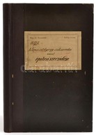 1895  Székely Vasutak A Sepsiszentgyörgy-csikszeredai Vasút építési Szerződése..Teljes Dokumentáció, Munkák Részletes Le - Ohne Zuordnung