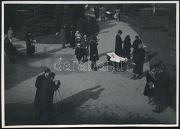 Cca 1933 Kinszki Imre (1901-1945) Budapesti Fotóművész Aláírt, Pecséttel Jelzett Vintage Fotóművészeti Alkotása (Die Ers - Andere & Zonder Classificatie
