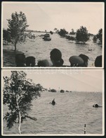 1965 Komárom árvízi Fotók 9x12 Cm - Andere & Zonder Classificatie