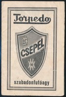 WM Csepel Torpedo Kerékpár Szabadonfutóagy Képes Leporelló Prospektus, 11p - Publicidad