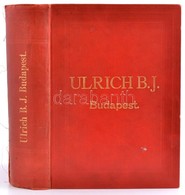 1914 Ulrich B. J. árjegyzéke, Mindennemű Csövek, Légszesz- Víz- és Gőzvezetéki Fölszerelések, Szerszámok és Műszaki Cikk - Advertising