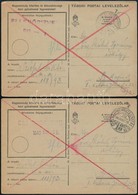 1943 Közérdekű Munkaszolgálatos (K.M.Sz) Tábori Levelezőlapjai (118/93.), 3 Db. - Otros & Sin Clasificación