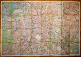 Cca 1940 Stadtplan Von Berlin, 1:25000, 80×120 Cm - Autres & Non Classés