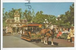 Delcampe - Disneyland Californie. The Horse-Drawn Street Car. - Disneyland