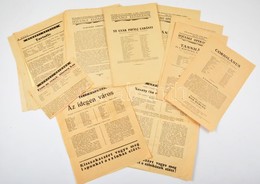 1938 Kb 30 Db Színházi Műsor Plakát és Műsorfüzet - Zonder Classificatie