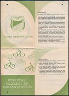 Cca 1960 Csepel Kerékpár Kezelési Ismertető - Sin Clasificación