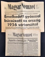 1963-1989 Magyar Nemzet 2 Száma, 1963. Nov. 23. XIX. évf. 274. Szám, 1989. Június 17. LII. évf. 140 Sz. Benne A Kor Híre - Zonder Classificatie