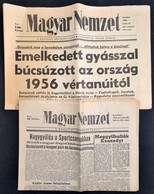 1963-1989 Magyar Nemzet 2 Száma, 1963. Nov. 23. XIX. évf. 274. Szám, 1989. Június 17. LII. évf. 140 Sz. Benne A Kor Híre - Sin Clasificación