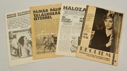 Cca 1970 5 Db Filmes újság és Nyomtatvány - Zonder Classificatie