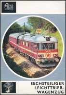 Cca 1980 Ganz-MÁVAG Mozdony, Vagon és Gépgyár Személyszállító Vonatszerelvény Prospektusa Leporello  / Locomotive Bookle - Non Classificati