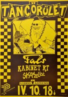 1989 Fingerman - Rádi Sándor (?-?): Táncőrület, Petőfi Csarnok 1989. ápr. 18., Fals, Kabinet Rt., Skanzelizé, Undergroun - Otros & Sin Clasificación
