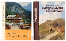 2 Db Tátra útikönyv:  Pigler-Juhász-Komarniczky
Autóval A Magas-Tátrába. Sport, 1973 + Keszthelyi Ernő Alacsony-Tátra Tu - Non Classificati