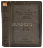 Dr. Térfi Gyula (szerk.): Magyar Közigazgatási Törvények. Közegészségügy. Bp., 1909. Grill. Egészvászon Sorozatkötésben. - Zonder Classificatie