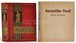 Barát Béla - Éber László - Felvinczi Takács Zoltán: A Művészet Története. Bp.,1941, Dante. Kiadói Aranyozott Egészvászon - Zonder Classificatie