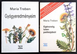 Maria Treben: Egészség Isten Patikájából. Maria Treben: Gyógyeredményeim. BP., 1990. Hungaprint - Ohne Zuordnung