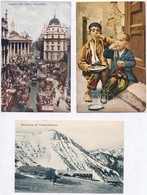 ** * 50 Db RÉGI Külföldi Városképes Lap Jó Minőségben / 50 Pre-1945 European Town-view Postcards In Good Condition - Sin Clasificación