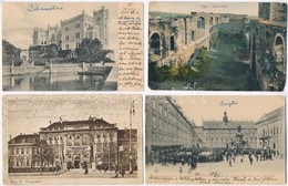 ** * 40 Db RÉGI Külföldi Városképes Lap / 40 Pre-1945 European Town-view Postcards - Sin Clasificación
