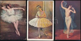 ** * 31 Db RÉGI Motívumlap: Táncosok, Vegyes Minőség / 31 Pre-1945 Motive Postcards: Dancers, Mixed Quality - Sin Clasificación