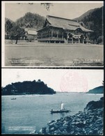 ** 28 Db RÉGI Használatlan Japán Városképes Lap / 28 Unused Pre-1945 Japanese Town-view Postcards - Unclassified