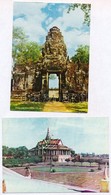 ** 10 Db MODERN Használatlan Kambodzsai Városképes Lap / 10 Modern Unused Cambodian Town-view Postcards - Unclassified