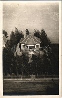 * T4 1934 Balatonvilágos, Nyaraló, Villa. Photo (apró Lyukak / Pinholes) - Zonder Classificatie