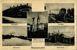T3 1948 Békésszentandrás, Községháza, Szövőgyár, Hősök Szobra, Emlékmű, Római Katolikus Templom, Szanatórium, Körös (EB) - Zonder Classificatie