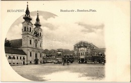 ** T1/T2 Budapest I. Bomba Tér (ma Batthyány Tér), Budai Vásárcsarnok, Templom - Sin Clasificación