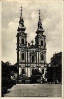 * T2/T3 Budapest I. Felsővízivárosi Római Katolikus Szent Anna Plébánia Templom, Hirdetőoszlop - Zonder Classificatie
