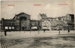 ** T2/T3 Budapest I. Bomba Tér (ma Batthyány Tér), Budai Vásárcsarnok, Petz Ágoston és Wirth Antal üzlete, Lakatos Meste - Non Classés