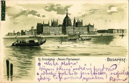 T2 1902 Budapest V. Új Országház. Litho - Zonder Classificatie