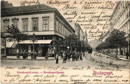 T2/T3 1905 Budapest V. Kecskeméti Utca, Villamos, Gyarmathy üzlete (EK) - Zonder Classificatie