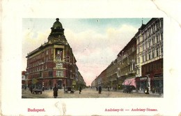 T3 1910 Budapest VI. Andrássy út, Weiner Mátyás üzlete (EB) - Zonder Classificatie