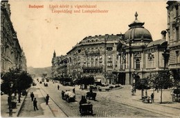 T2/T3 1908 Budapest XIII. Lipót Körút, Vígszínház. Taussig A. (EK) - Sin Clasificación