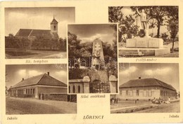 T2 Lőrinci, Római Katolikus Templom, Iskola, Petőfi Szobor, Hősi Emlékmű - Unclassified