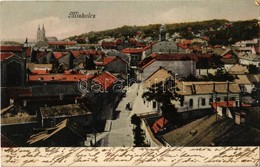 T2/T3 1905 Miskolc, Látkép Zsinagógával (EK) - Unclassified