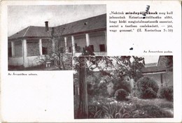 T2/T3 1943 Noszvaj, Lakatos Etelka Református Árvaotthon Udvara és Parkja (kis Szakadás / Small Tear) - Zonder Classificatie