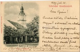 T2 1899 Orosháza, Ágostai Evangélikus Templom. Pless N. Kiadása - Zonder Classificatie