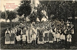 T2 1908 Alsóbaucár, Baucár, Bautar; Román Menyegző. Adler Fényirda / Romanian Wedding, Folklore - Zonder Classificatie