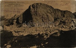 T2/T3 1914 Erdélyi Kárpátok, Siebenbürgische Karpaten, Transylvanian Carpathians; Butschetsch, 'Die Kanzel' Im Oberen Ja - Unclassified